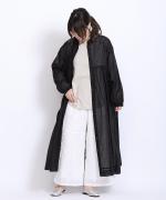 コットンラミースラブローン　2wayワンピース